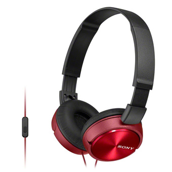 Sony หูฟังแบบครอบหู รุ่น MDRZX310APR (สีแดง) + ไมค์