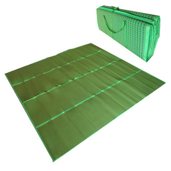 เสื่อพับยางพาราปิคนิกขนาด 2.0*1.8 เมตร จำนวน 1 ผืน (สีเขียว)(2x1.8M)