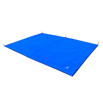 GEERTOP Tent Tarp Mat - 300 x 220 cm Waterproof Oxford Fabric GroundSheet Canopy, For 4 to 5 Persons Camping Hiking Picnic - Blue.