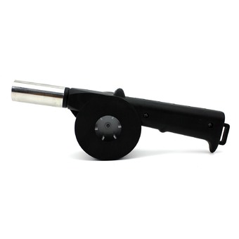 Whyus Outdoor Picnic Camping Barbecue Cooking Helper BBQ Hand Crank Fan Air Blower New