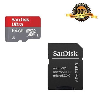 SanDisk Extreme PRO Satisfaction Guaranteed 100％ 64GB Class 10 microSDXC Card -SDSDQXP-064G-G46A