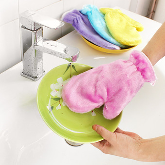 Waterproof gloves housework dishwashing detergent (YELLOW ) - Intl