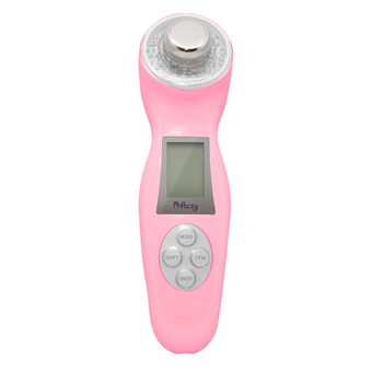 Razzy เครื่องนวดหน้า - รุ่น Ultrasonic beauty massager สีชมพู