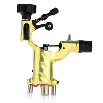 Yellow Rotary Motor Tattoo Dragonfly Style Machine Gun for Shader Liner