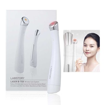 Labstory Laser B-Tox Wrinkle Care System แล็ปสตอรี่ เลเซอร์บีท็อคซ์ เครื่องนวดหน้า ลดริ้วรอย ผลักครีมลงสู่ระดับเซลล์ผิว ลดถุงใต้ตา จุดด่างดำจางหาย (1 เครื่อง)
