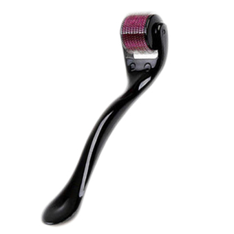 Fancyqube1.0mm 540 Needles Nano Needle Skin Roller Wheel Therapy System Black