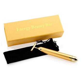 Beauty Bar เครื่องนวดหน้า เครื่องยกกระชับหน้า ES24k Gold Electric Beauty Bar