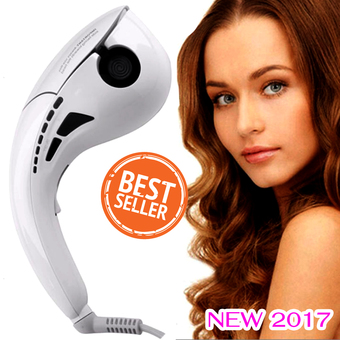 New Automatic Mini Hair Curlers เครื่องม้วนผม ทำผมลอน อัตโนมัติขนาดมินิ - White Series