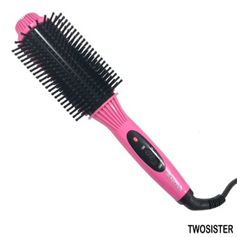 Nova Twosister หวีแปรงไฟฟ้า ยืดตรง ม้วนโรล ทำวอลลุ่ม รุ่น NHC-8810