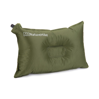 NatureHike Self-Inflating Compressible Travel Camping Air Pillow (Green)