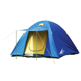 SPORTLAND Camping Tent Dome shaped for 4 persons รุ่น FRT-222-4 (Blue)