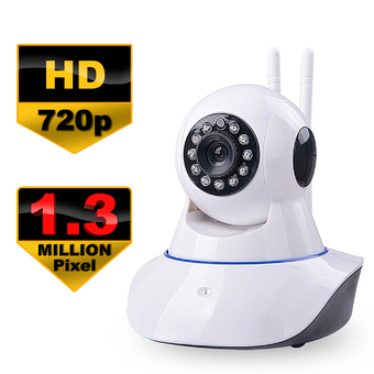 PNP ONVIF IP Camera CCTV กล้องวงจรปิด/กล้องไอพี 1.3 ล้านพิกเซล HD 720P IR Cut Wi-Fi และ ไมโครโฟน ในตัว