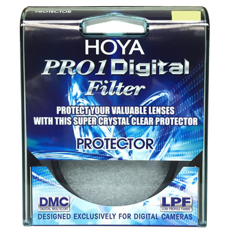 HOYA PRO1D 72 mm Protector DIGITAL Clear Filter DMC LPF - Black