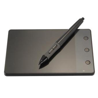 USB Writing Drawing Graphics Board Tablet 4x2.3 inch + Digital Pen