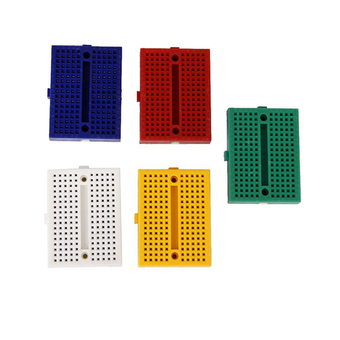 5pcs Colorful Mini Solderless 170 Tie Points Breadboard