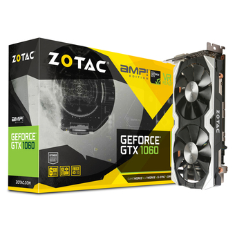Zotac การ์ดจอ รุ่น GTX1060 AMP Edition (6GB DDR5) รับประกัน 5 ปี