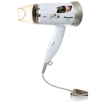 Panasonic hair dryer ไดร์เป่าผม เครื่องเป่าผมไฟฟ้า ขนาด 1500W รุ่น EH-ND52 (สีขาว-ทอง)