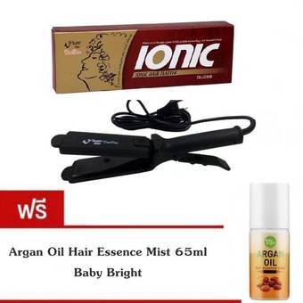 V SUPER INTER เครื่องหนีบผม Dee Dee รุ่น Su288 Ionic ฟรี Argan Oil Hair Essence Mist 65ml Baby Bright 99 บาท