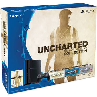 PS4 500GB (CUH1215a) UNCHARTED: The Nathan Drake Collection (USA)