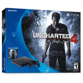 PlayStation 4 Slim Uncharted 4: A Thiefs End Bundle (500GB Console) (US)