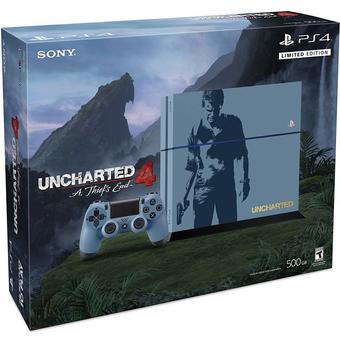 PS4 Playstation 4 Uncharted 4: A Thief's End Bundle 500GB
