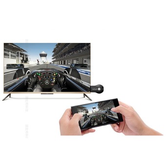 Anycast M2 PLUS HDMI WIFI Display For TV Andriod Screen Mirroring Cast Screen AirPlay Dlan Miracast รองรับทุกอุปกรณ์ ( สีดำ )