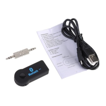 High Life Bluetooth Speaker Car Bluetooth Music Receiver Hands-free บลูทูธในรถยนต์ (สีดำ)