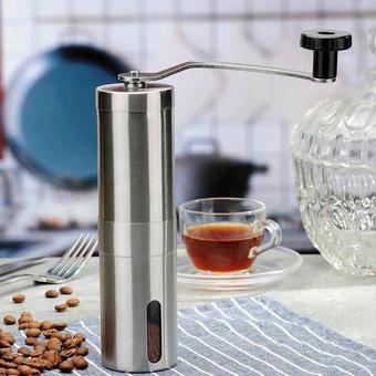 Leegoal Adjustable Ceramic Burr Manual Coffee Grinder, 30g Coffee Powder Yield