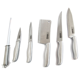 Rhino Brand มีดสแตนเลส Set 7ชิ้น