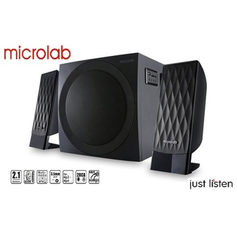 Microlab M300U I-Smart Speaker (2.1) (black) ลำโพง 2.1 แชลแนล รับประกันศูนย์