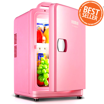 shop108 Mini Fridge 12L ตู้เย็นอเนกประสงค์แบบพกพา รุ่น 12 ลิตร - Pink Series