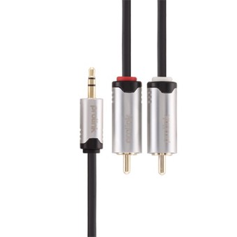 Prolink Stereo to RCAx2 ยาว 3 เมตร รุ่น HMC 103-0300 (สีดำ)