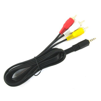 IPM สาย Cable 3in1out minijack รุ่น AV-3in_1out_IPM
