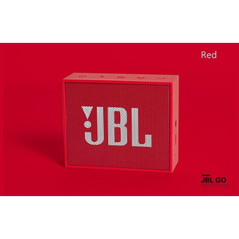 JBL Go Portable Bluetooth Speaker (Red)