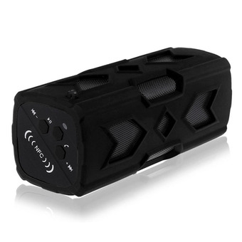 PT-390 Wireless Bluetooth Speaker NFC Waterproof Subwoofer (Black)