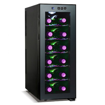 Wine Cooler ตู้แช่ไวน์คุณภาพสูง ขนาด 12 ขวด (Black Series)