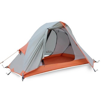 Hewolf 1-2 Person 4 Seasons Waterproof Outdoor Camping Tent with Carry Bag - Intl