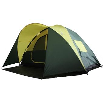 SUPER SPORT เต็นท์ โดม 8 คน SUPER Family - Green/Yellow