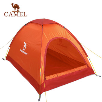Camel Outdoor Caminp Hiking Travel Waterproof Two-person Tents Color Orange - Intl