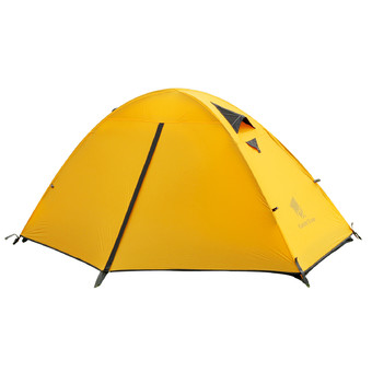 GEERTOP 1-Person 20D Lightweight Waterproof Dome Tent - For Camping Backpacking Hiking Travel 3 Seasons - Easy Set Up - Yellow.