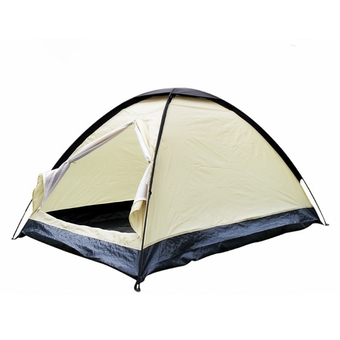 Single Layer Camping Hiking Tent Waterproof Travel Outdoor 2 Person Berth Dome (Intl)