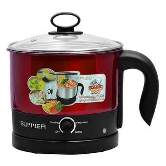 SUMMER หม้อต้มสแตนเลส รุ่น MAGIC POT MP-4106R (สีแดง)