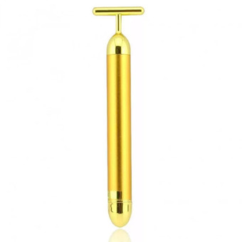 Sassy Beauty Bar เครื่องนวดหน้า เครื่องยกกระชับหน้า ES24k Gold Electric Beauty Bar