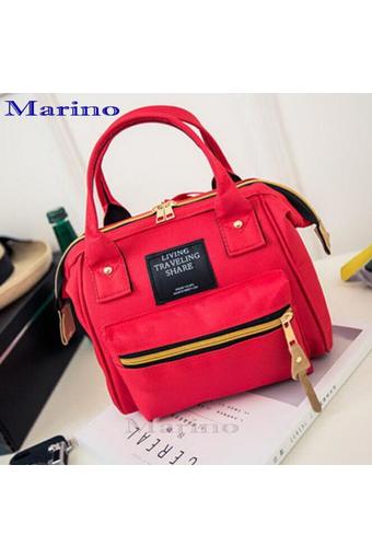 Marino กระเป๋า กระเป๋าสะพายข้างสำหรับผู้หญิง No.0204 - Red