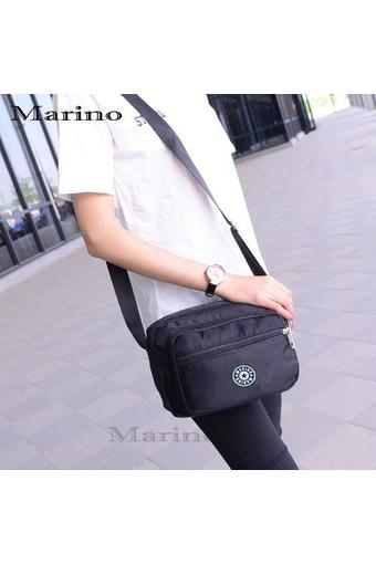 Marino กระเป๋า กระเป๋าสะพาย กระเป๋าสะพายผู้หญิง No.0194 - Black