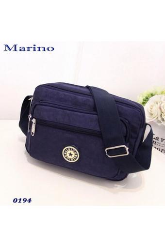 Marino กระเป๋า กระเป๋าสะพาย กระเป๋าสะพายผู้หญิง No.0194 - D.Blue