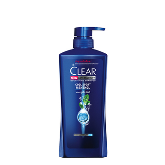 Clear Men แชมพูขจัดรังแคสูตร คูลสปอร์ต เมนทอล 480 มล.