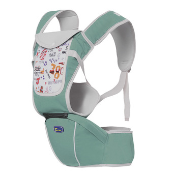 Hot selling multi-fuctional baby carriers shoulders backpack with numbers-green
