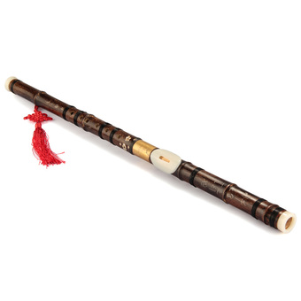 WiseBuy Black Bamboo Chinese Yunnan Bawu Ba Wu Pipe Music Instrument