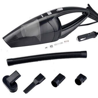Coco Car Vacuum Cleaner Wet and dry Portable Combination package เครื่องดูดฝุ่นในรถยนต์（Black）